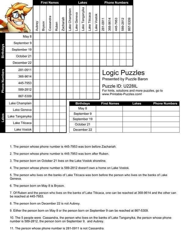 free-printable-logic-puzzles