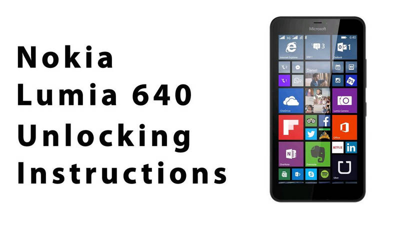 AT&T MICROSOFT LUMIA 640 XL LTE 635 900 920 925 950 UNLOCK CODE CLEAN IMEI ONLY 